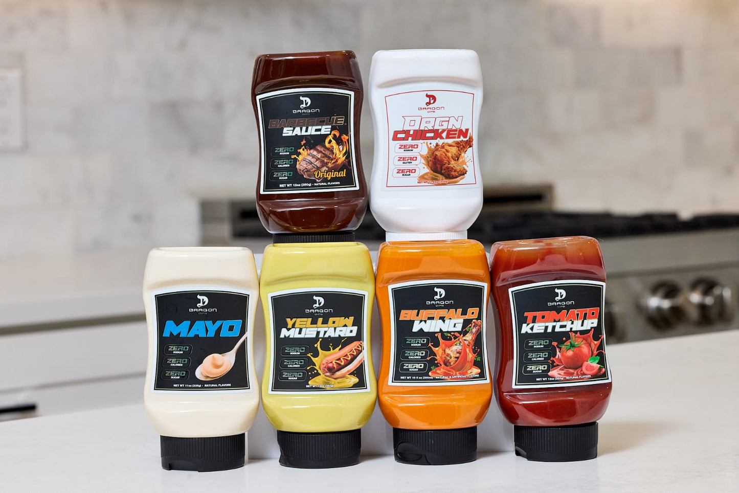 Salsas DRAGON DIPS 🔥 0 calorias | Bajas en calorias