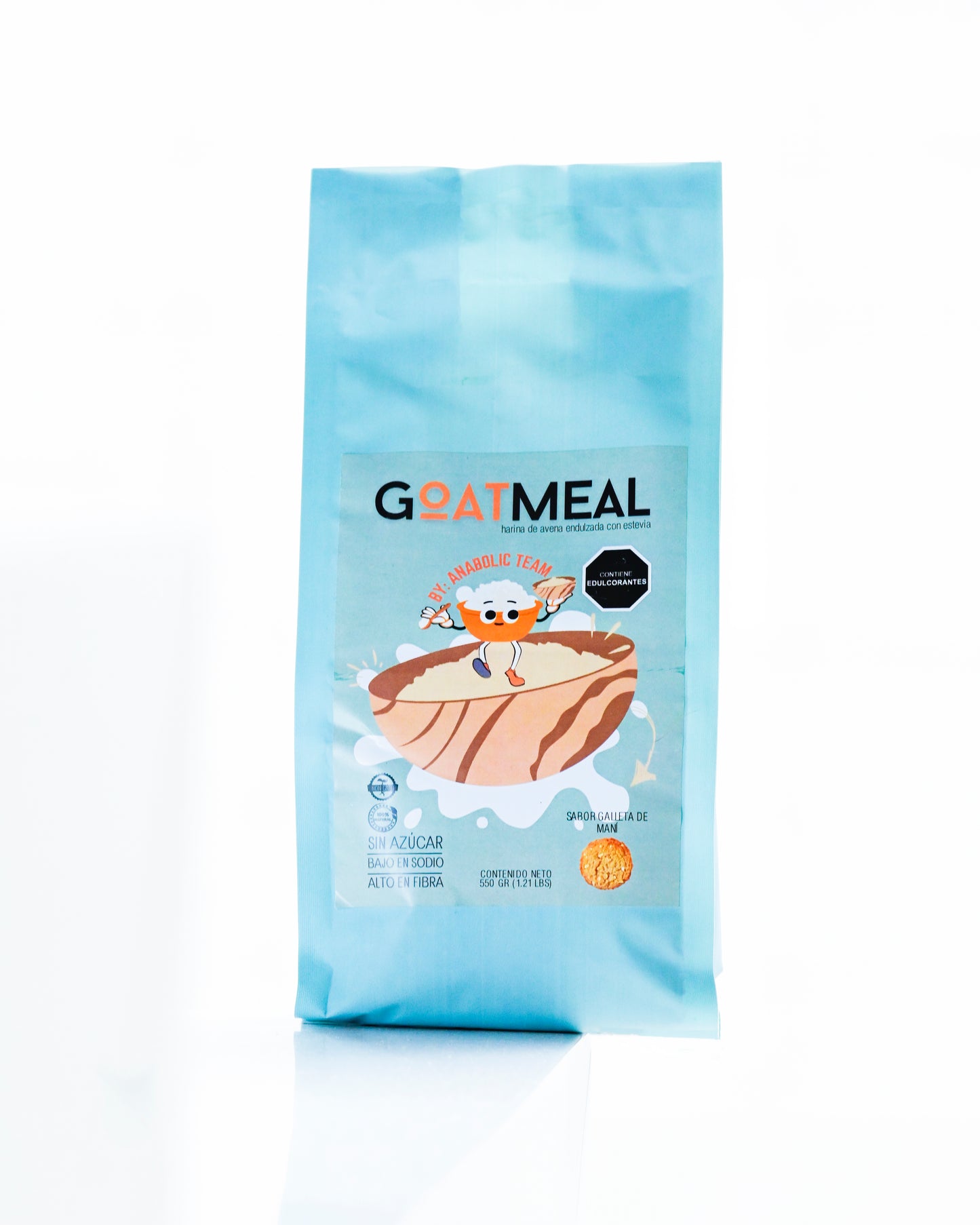 Avena con sabor - Galleta de maní GOATMEAL