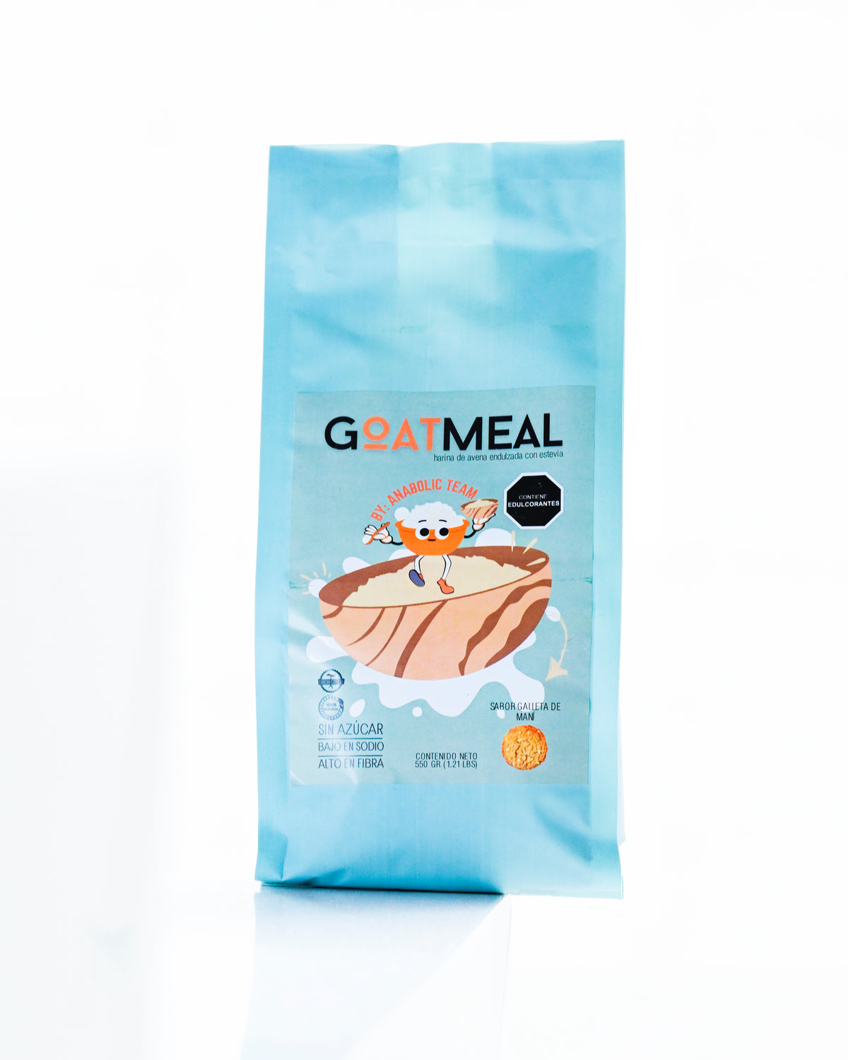 Avena con sabor - Galleta de maní GOATMEAL