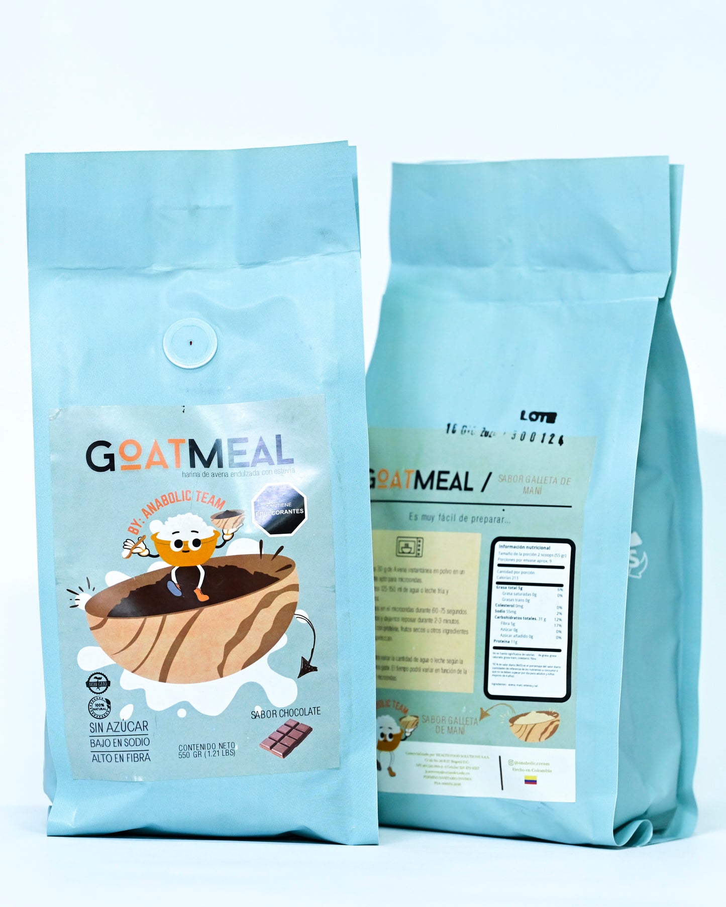 Avena con sabor - Chocolate GOATMEAL