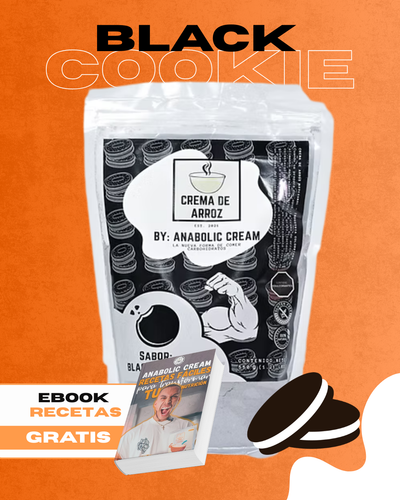 Crema de arroz - Black Cookie