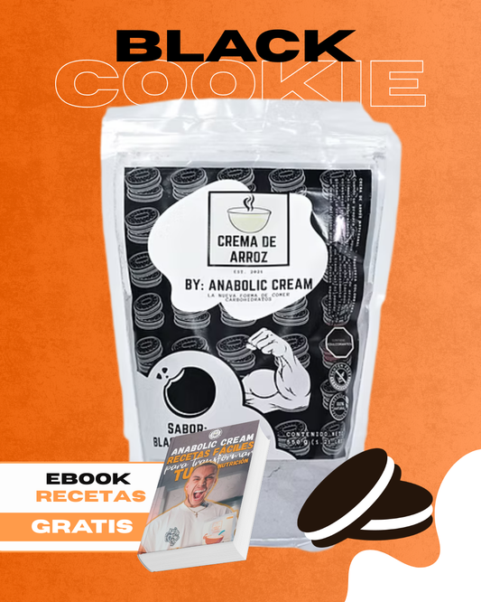 Crema de arroz - Black Cookie