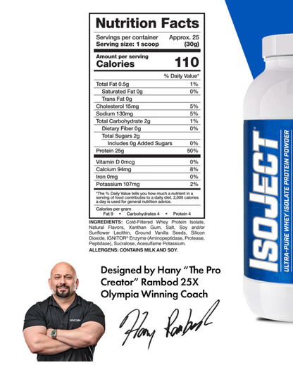 Proteina ISO/JECT Evogen 2 lbs