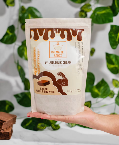 Crema de arroz - Muscle brownie