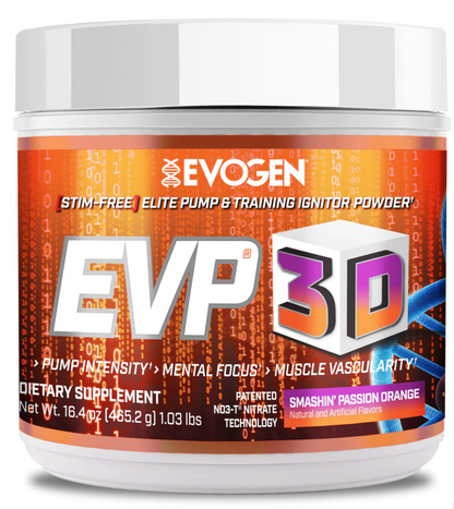 Pre-entrenamiento EVP-3D sin estimulantes