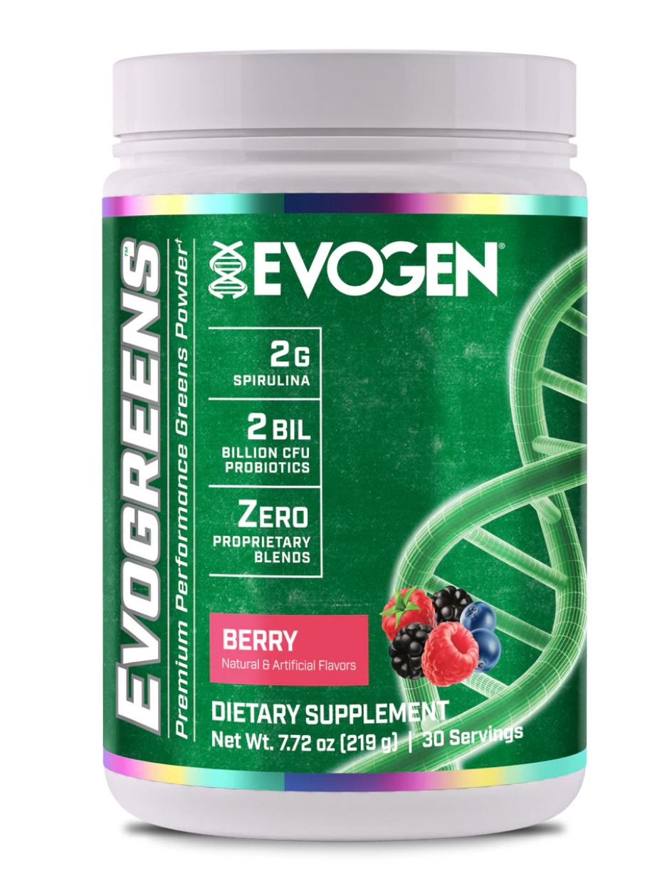 Vegetales en polvo GREENS + probioticos / Chocolate 🍫 y Berry 🍓 EVOGEN