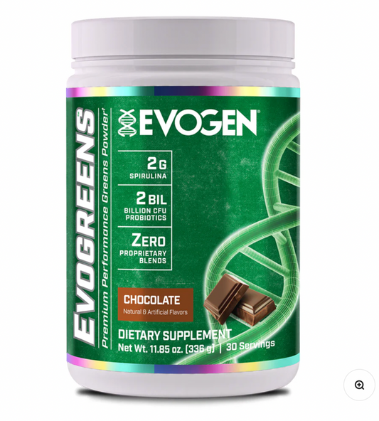 Vegetales en polvo GREENS + probioticos / Chocolate 🍫 y Berry 🍓 EVOGEN