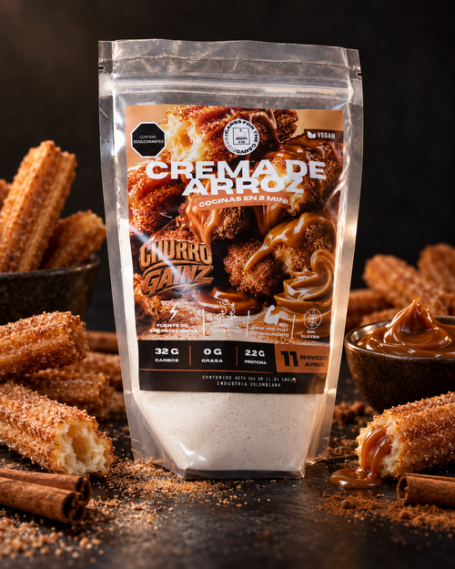 Crema de arroz - Churro Gainz EDICIÓN LIMITADA / PRE-VENTA