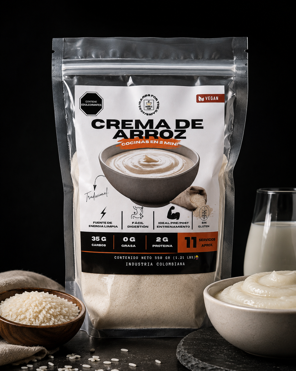 Crema de arroz - Neutra (Tradicional)