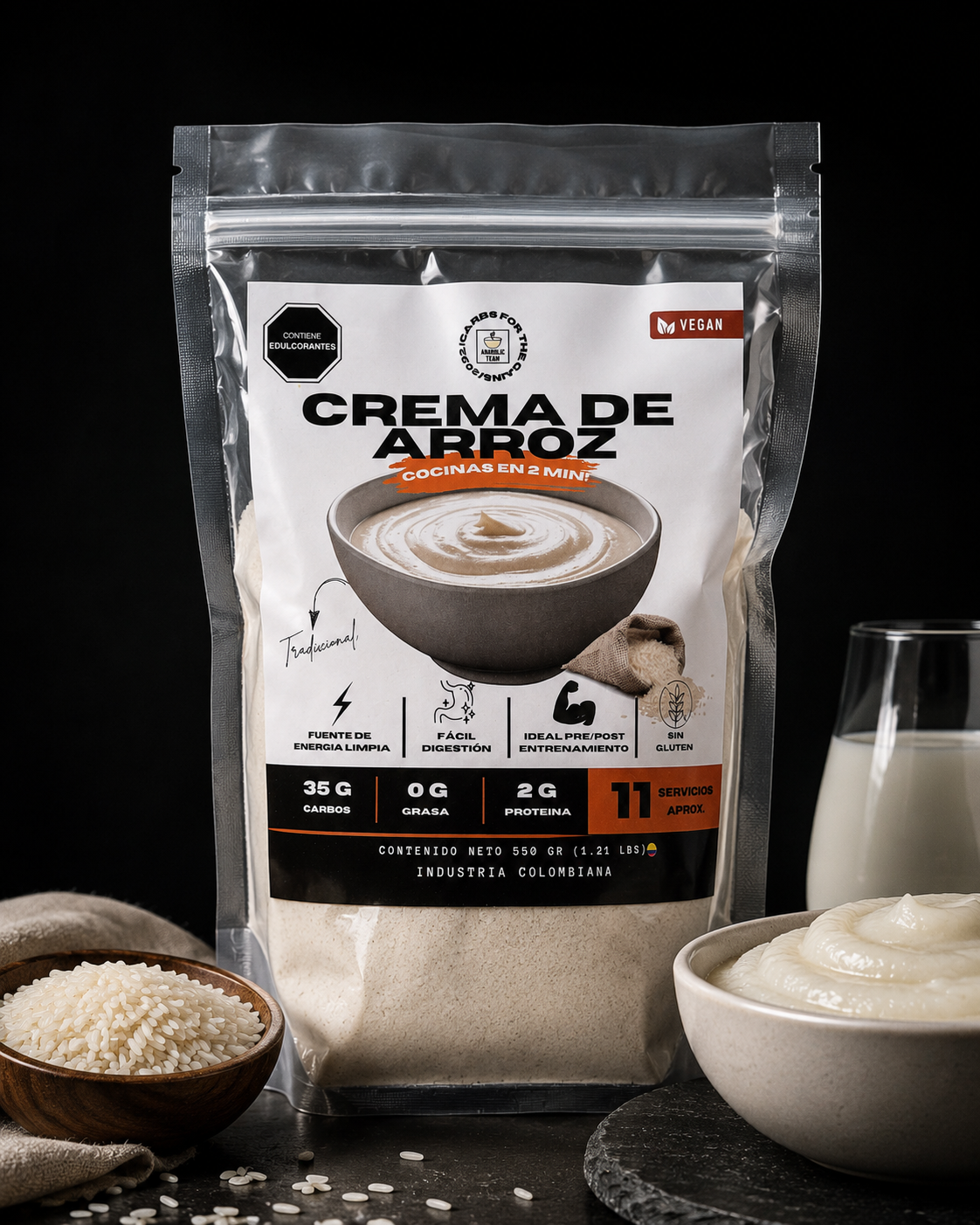 Crema de arroz - Neutra (Tradicional)