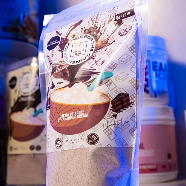 Crema de arroz instantánea - Chocolate cake