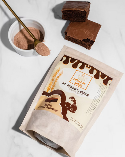 Crema de arroz - Muscle brownie