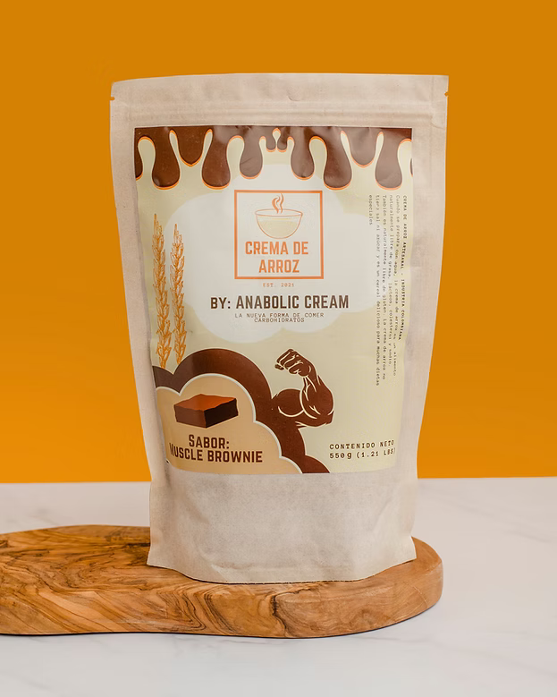 Crema de arroz - Muscle brownie