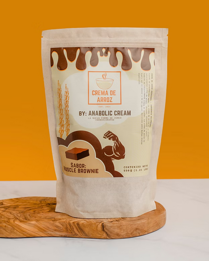 Crema de arroz - Muscle brownie