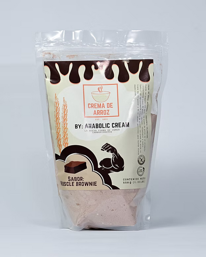 Crema de arroz - Muscle brownie