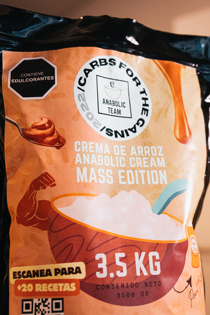 Crema de arroz - Crema de maní | Brownie  MASS EDITION 3.5Kg