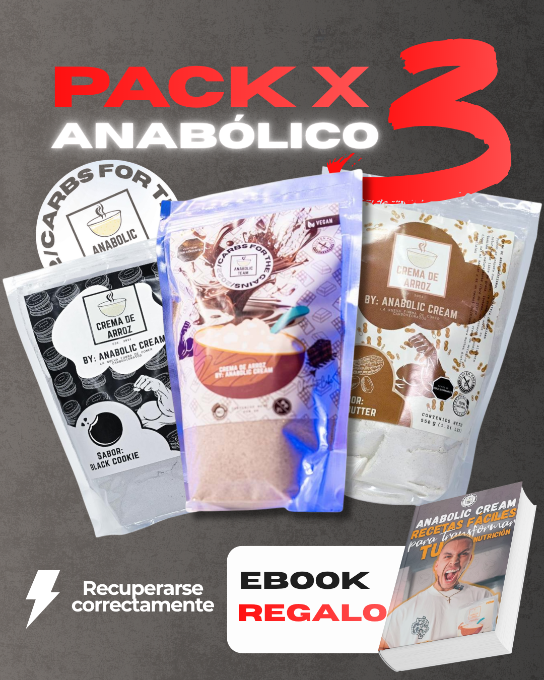 Pack X3 Anabolic
