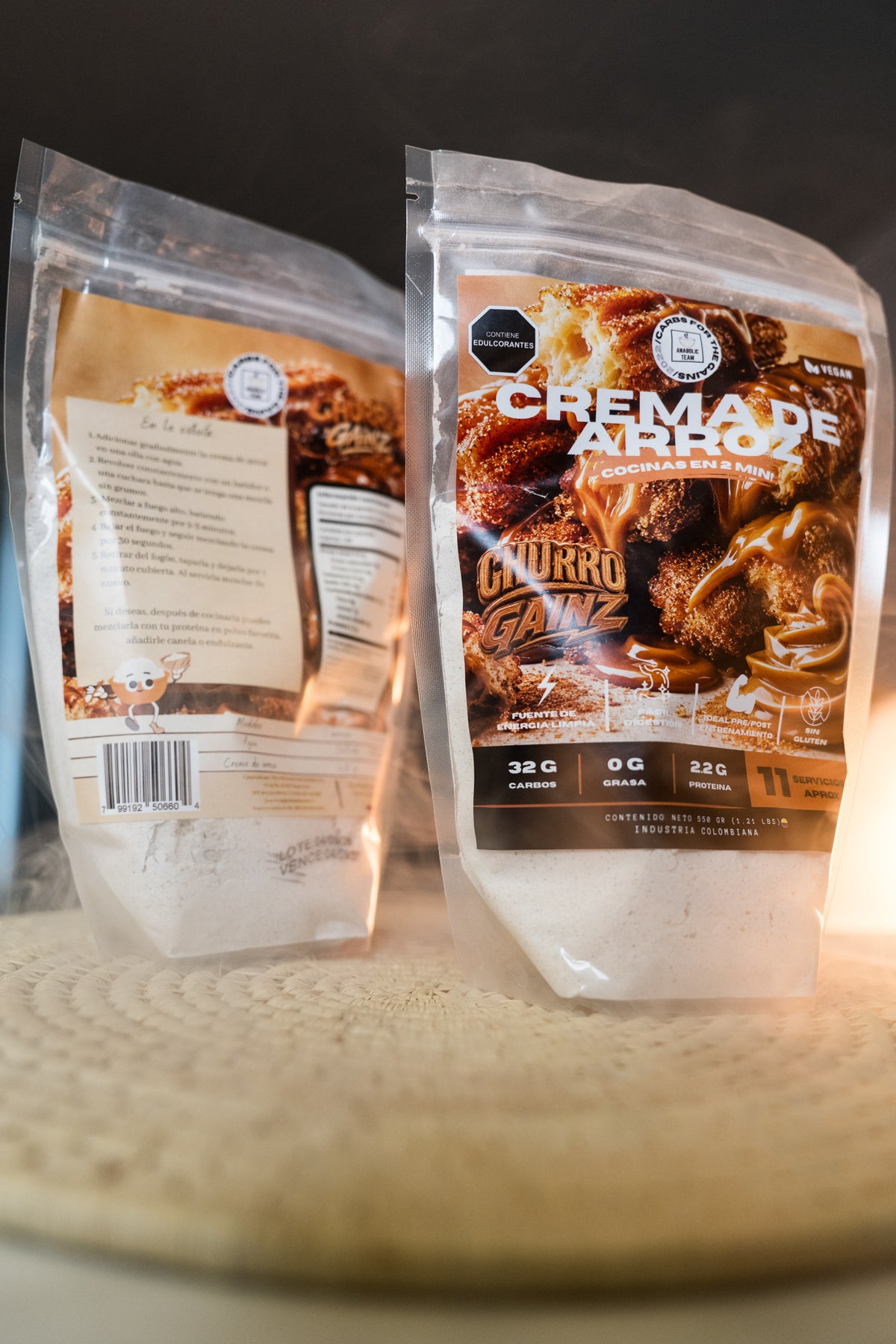 Crema de arroz - Churro Gainz EDICIÓN LIMITADA / PRE-VENTA