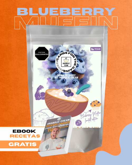 Crema de arroz - Blueberry muffin