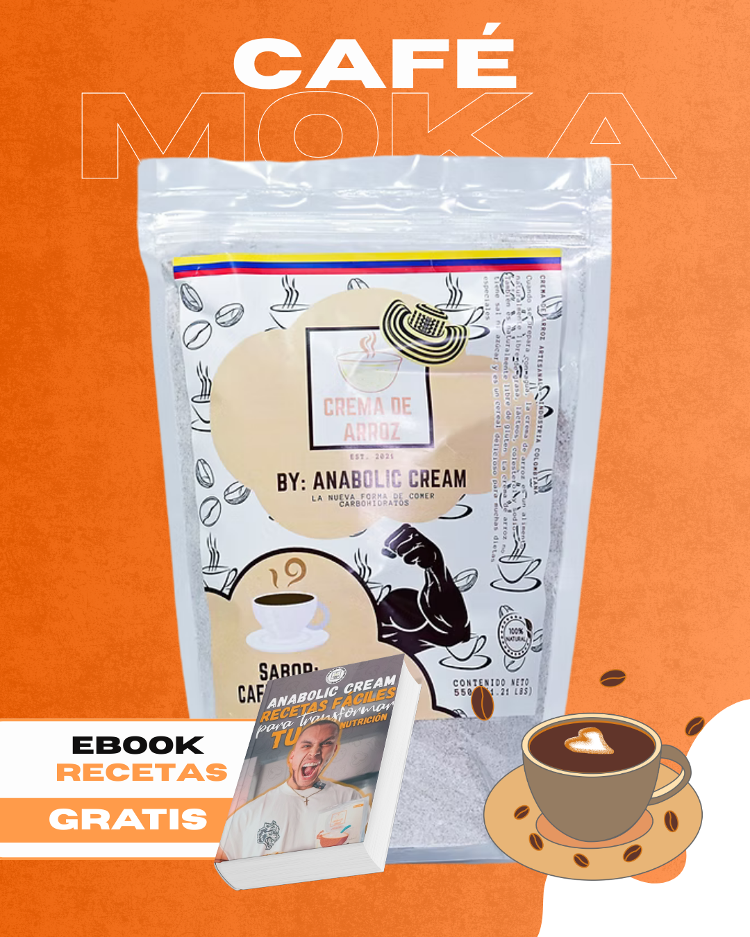 Crema de arroz - Café Mocka