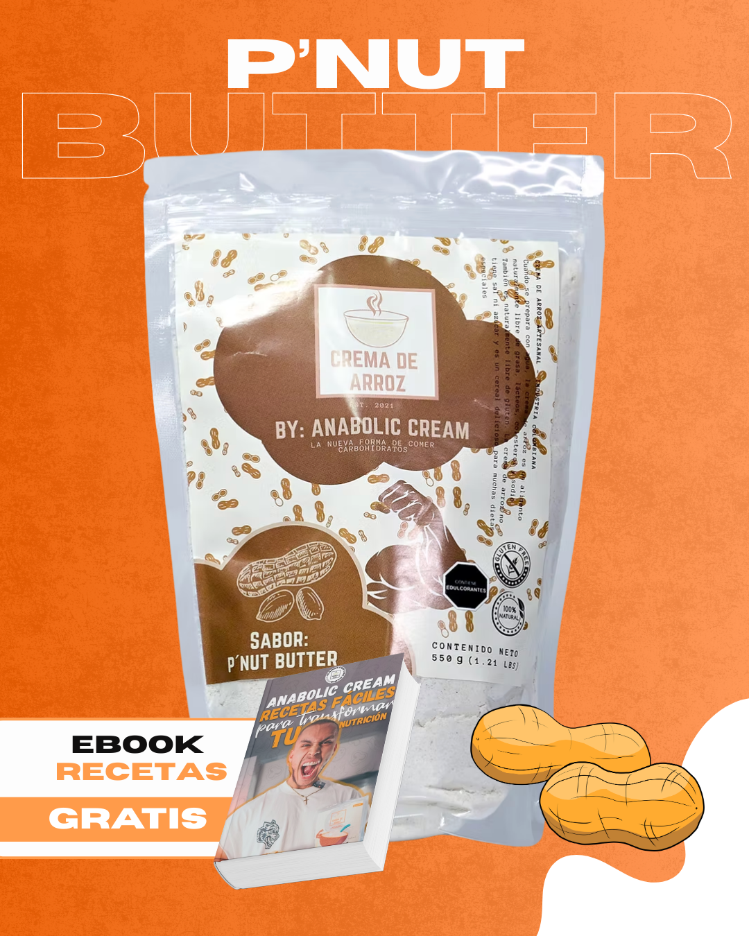 Crema de arroz - Pnut Butter