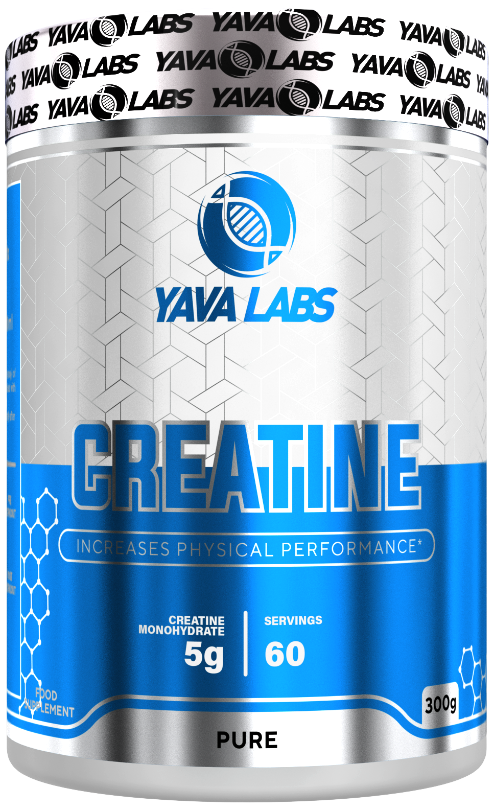 Creatina Monohidrato x 500 gr (100 servicios) - YavaLabs