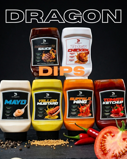 Salsas DRAGON DIPS 🔥 0 calorias | Bajas en calorias
