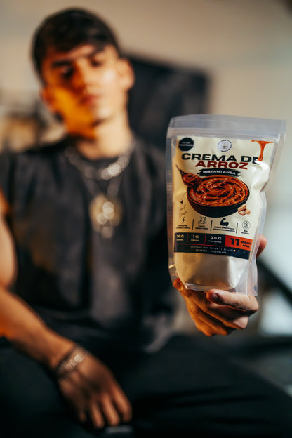 Crema de arroz instantánea - Peanut heaven 🥜