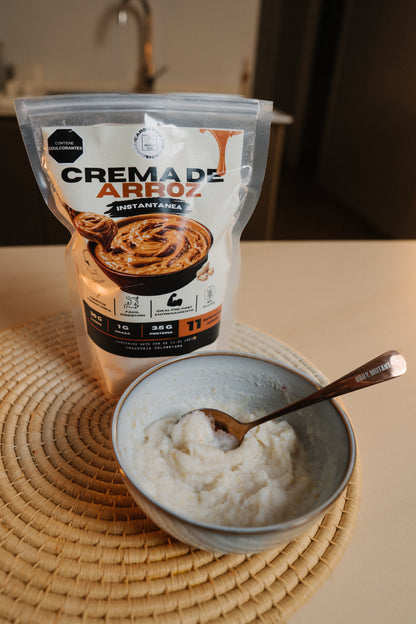 Crema de arroz instantánea - Peanut heaven 🥜