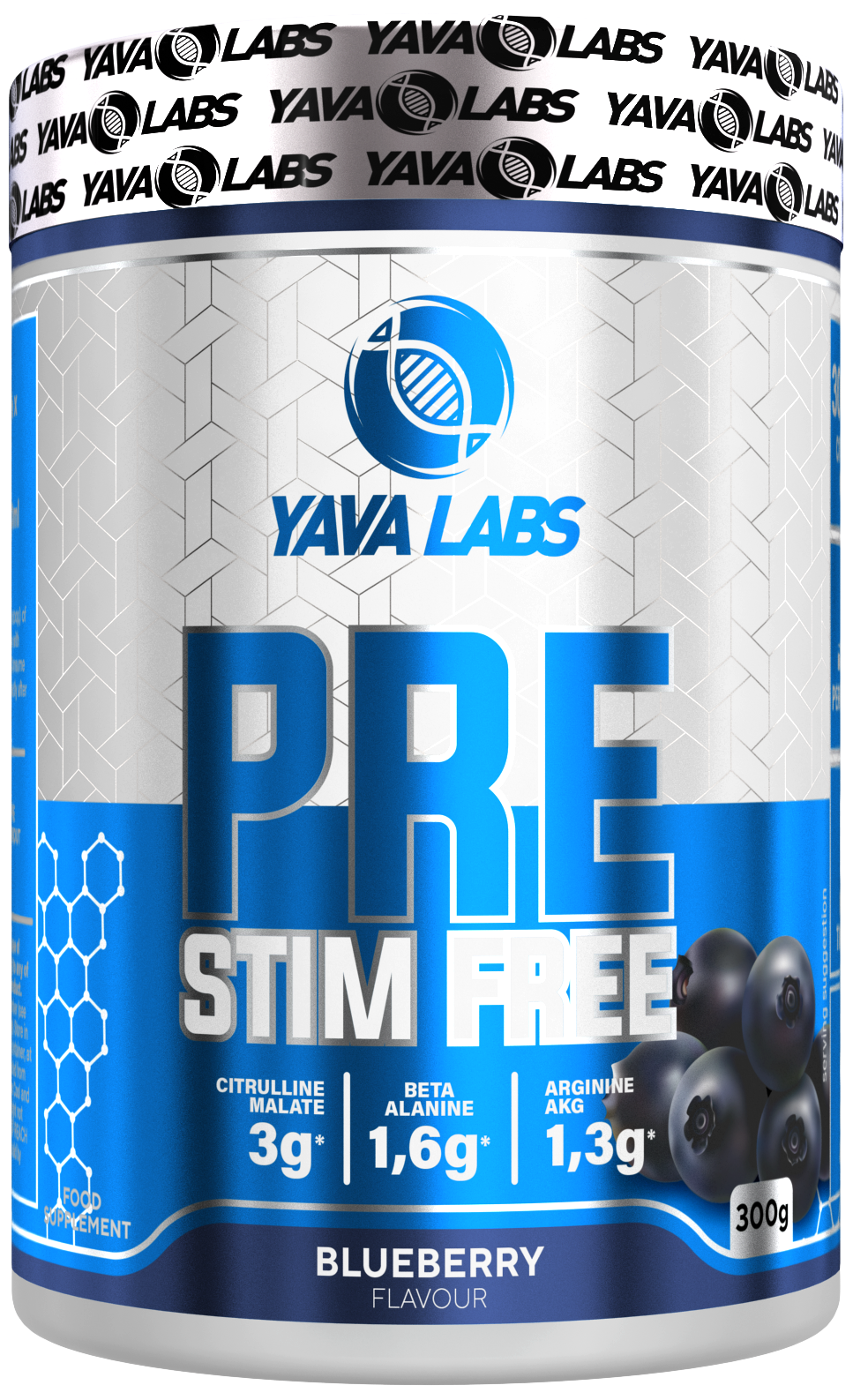 PRE ENTRENO Free Stim (sin estimulantes) - YavaLabs