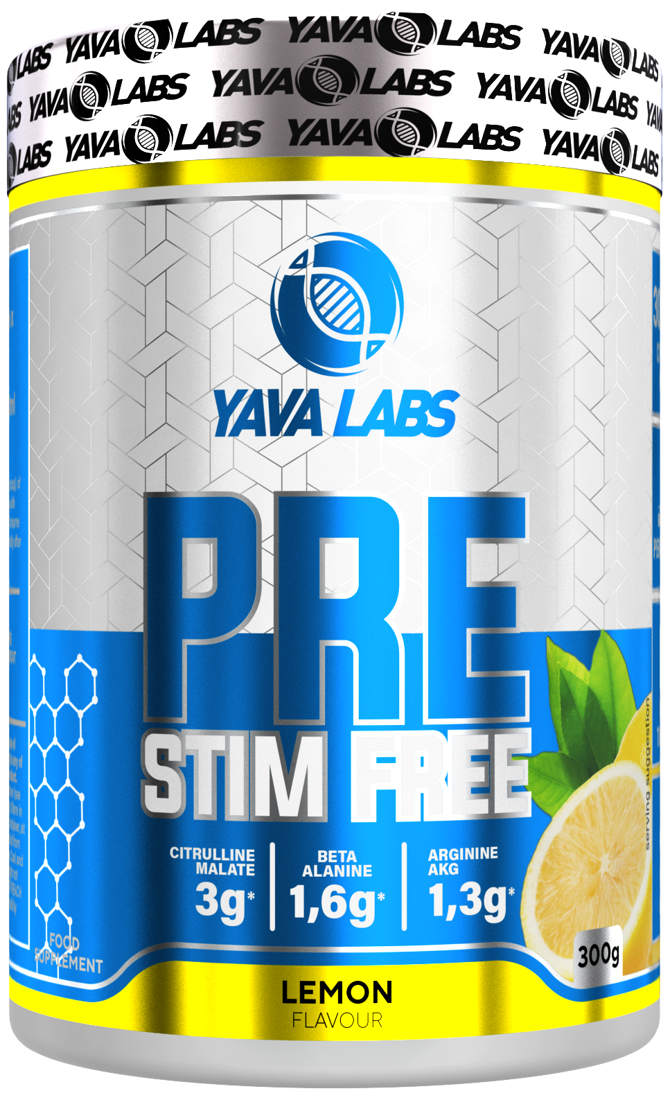 PRE ENTRENO Free Stim (sin estimulantes) - YavaLabs